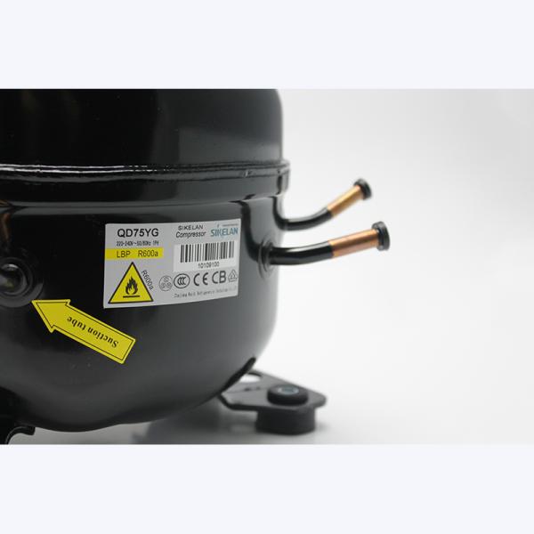 SIKELAN Refrigeration Compressor R600a 220V 50HZ ML-QD75YG - Coowor.com