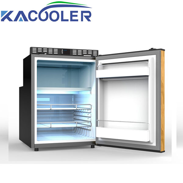 Kacooler car fridge  Built-in Type 60 Liter Upright Fridge Freezer With night Sleep Model