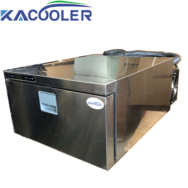 Kacooler Drawer Refrigerator 28-Liter Capacity   for Meat, Vegetable and Drinks, for Car, Home, Camping, Truck Party