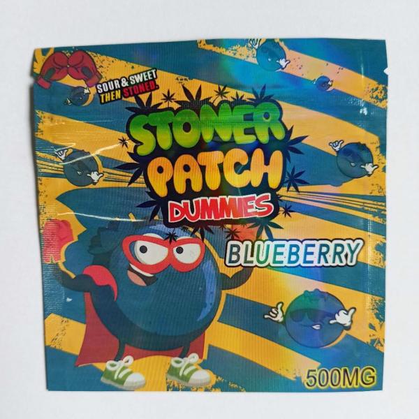 Ready-made wholesale plastic stoner patch bag cannabis jelly drops bags