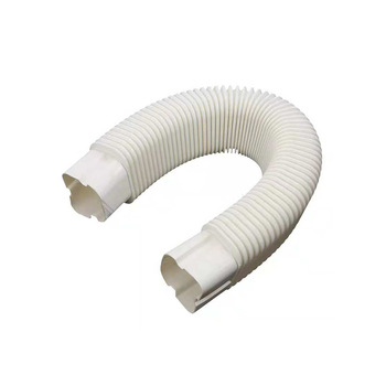 75*65 Hanging air condition pipe decorative dust cover casing , air conditioning pvc dust , hvac duct.