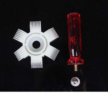 DSZH high quality refrigeration hand tools plastic condenser fin comb or fin straightener CT-351 for cleaning