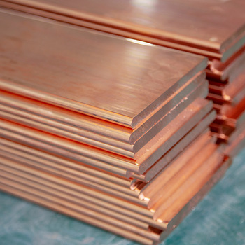 Bare Flat Copper Bus Bars with tin plating