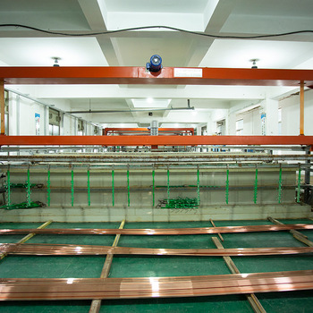 Bare Flat Copper Bus Bars with tin plating