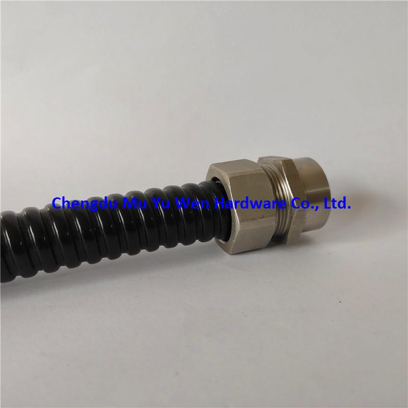 316 grade staninless steel female hub fittings for flexible metal