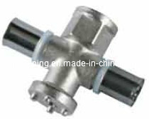 Screw Fittings in Brass for Multilayer Pipes (M-2) Tee 2