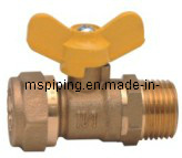 Gas Ball Valve-Butterfly Handle