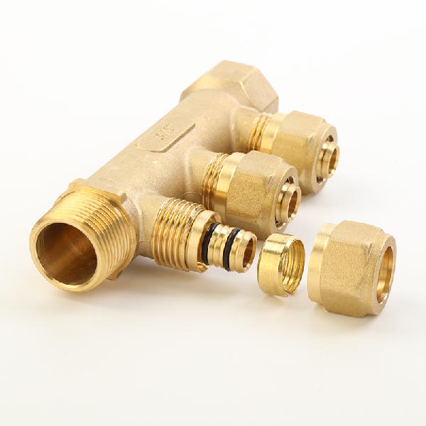Casting Brass Floor Heating Manifold