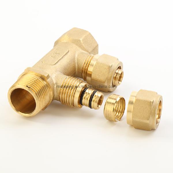 2 Ways Brass Manifold for Floor Heating with Floor Radiant Heating System