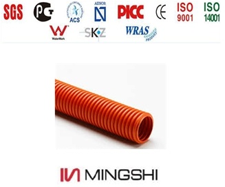Corrugated Pipe with Aenor/Acs/ Skz/ Watermark/Wras/GOST Certificate