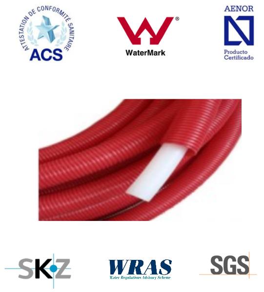 Pex (b) -Al-Pex (b) Multilayer Pipe with Aenor/Wras/Skz/Acs/Water Mark