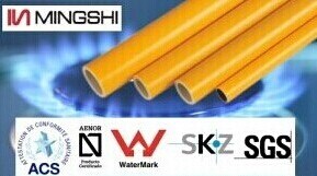 PE-Al-PE Composite/Multilayer Gas Pipes- Certficate