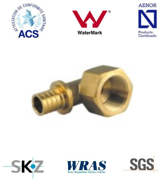<font color='red'>Pex</font> <font color='red'>Fitting</font> - Sliding <font color='red'>Fitting</font> - Axial <font color='red'>Press</font> Fittings (<font color='red'>Female</font> <font color='red'>Elbow</font>)