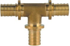 Pex / Sliding / Axial Press Fittings (M-11) - Euqal Tee