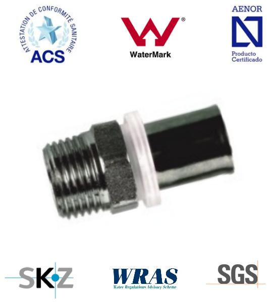 Press Fitting - Brass Fitting - Plumbing Fitting (Male Straight)