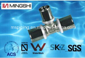 Brass Tee Press Fitting for Plumbing (U/TH/H)