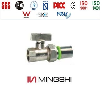 Brass Ball Valve with Certificate - Press Valve (Q11F-16T A)