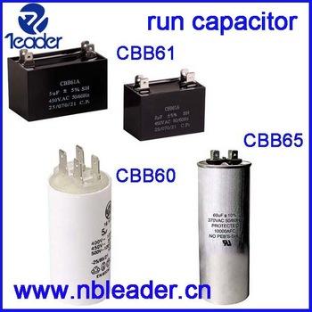 CBB61 Motor Run Film Capacitors 450v 1.8uF