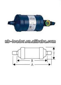 Liquid Line Filter Drier With Sight Glass