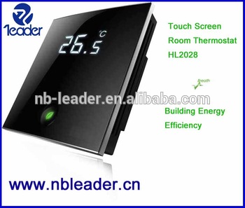 touch screen floor heating thermostat/touch screen heating thermostats