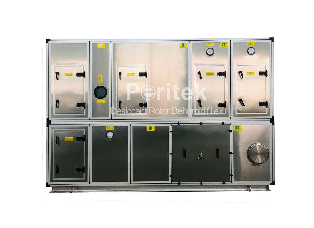 Industry Rotary Desiccant Dehumidifier Dryer For Pharmaceutical Coating