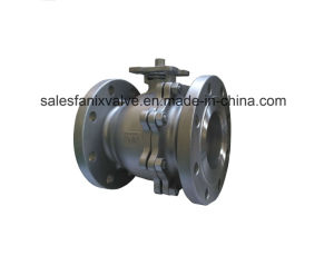 ANSI 2PC Flange Floating Ball Valve