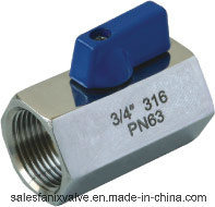 Mini Ball Valve with Internal Thread