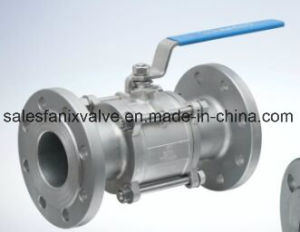 DIN ANSI 3PC Type Ball Valve with Flange