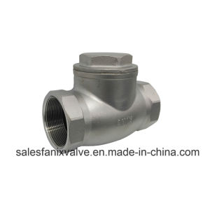 Stainless Steel Female Swing Check Valve (H14)