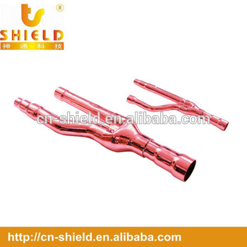 Copper Y branch joint for air conditioner 75T