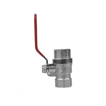 32mm Male Thread Brass Gas Angle Ball Valve With long Handle