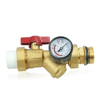 Easy to use double female threaded mini brass ball valve