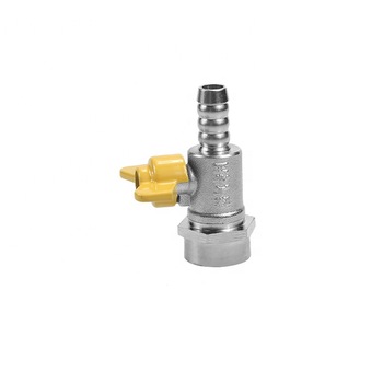 Factory wholesale low price gas ball valve with double mouth