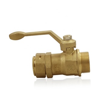 China manufacture high quality forging ball valve with brass handle