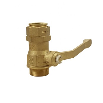 China manufacture high quality forging ball valve with brass handle