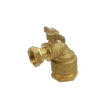 Wholesale chrome plated ball valve with brass handle