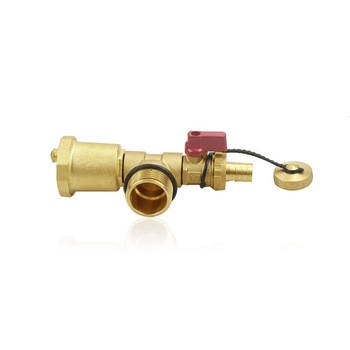 Small size hot forged brass mixing valve with lockable handle