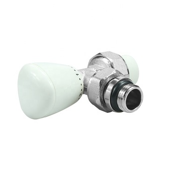 Low price nickel plating thermostatic radiator valve for heating system