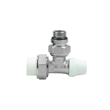 Low price nickel plating thermostatic radiator valve for heating system