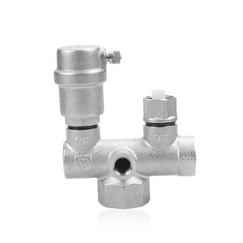 Low price top quality water pressure regulator safety valve with two mouth