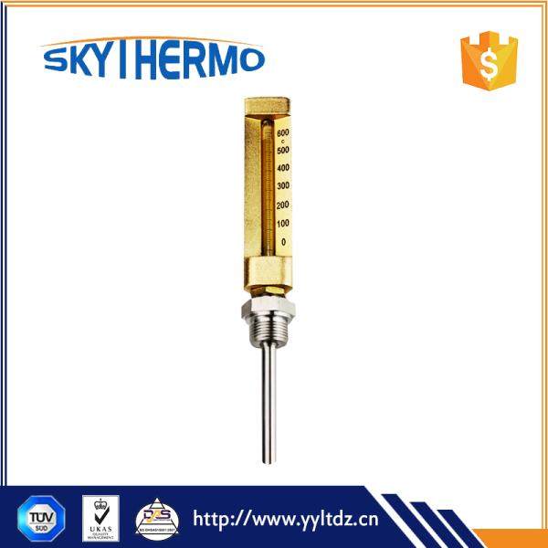 industrial metal garden V shape thermometer  Light Weight Outdoor v-shaped   thermometer