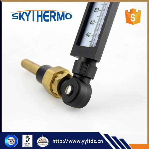 Light Weight Best price list v-shaped industrial glass  thermometer