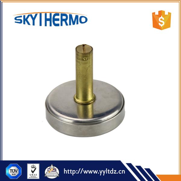 back connecting ss 304 hot water dial bimetal industrial usage thermometer