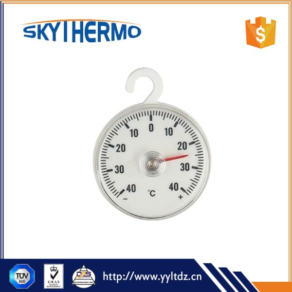 Refrigerator thermometer needle type plastic type round thermometer