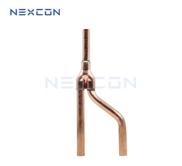 Braze-Free No Fire Connection 1/4 -1 5/8  Branch Pipe (Y-Joint)