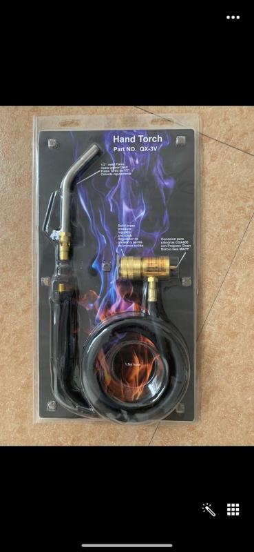 1.5 M single head Oxygen Free Welding torch GB-3S