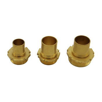 Brass water meter ferrule swivel fitting coupling
