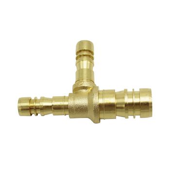 2 male 1 female brass union tee fittings for pressure gauge