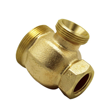 3 4 5 6 way metal cross copper brass pipe fitting for pex pipes