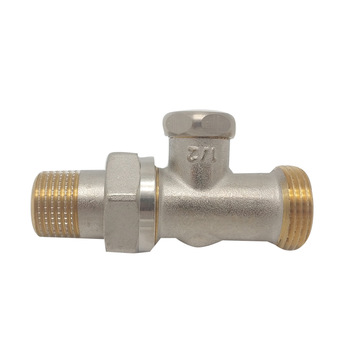 Hot sale straight through type filtering brass ball check valve gate valve parts